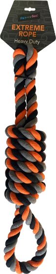 Extreme Rope Double Loop Heavy Duty Dog Toy