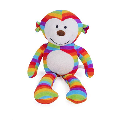 Chubleez Sonny Monkey Toy in Rainbow