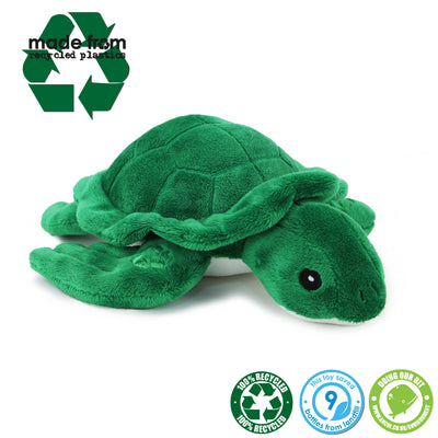 Turtle Plush Dog Toy - Made From Recycled Materials