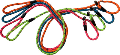 D&C Rope Slip Brightly Coloured Lead 10mm 60"
