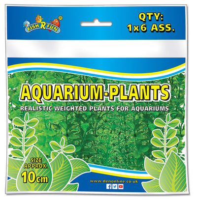 Plant & Base Green Pack of 6 (4")