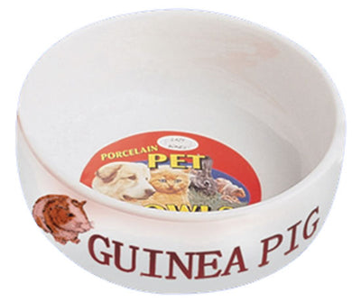 4.5" Guinea Pig Dish (Porcelain)