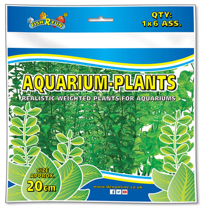Plant & Base Green Pack of 6 (8")