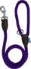 Soft Touch Rope Trigger Lead Purple 14mm 48"