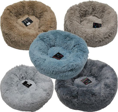 Super Fluffy Round Dog Bed 32"