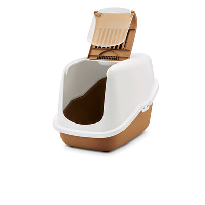 Nestor Cat Toilet With Filter - Brown