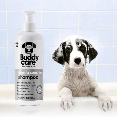 Buddy Care Dog Shampoo - Derma Sensitive - 500ml / 16.9 fl oz