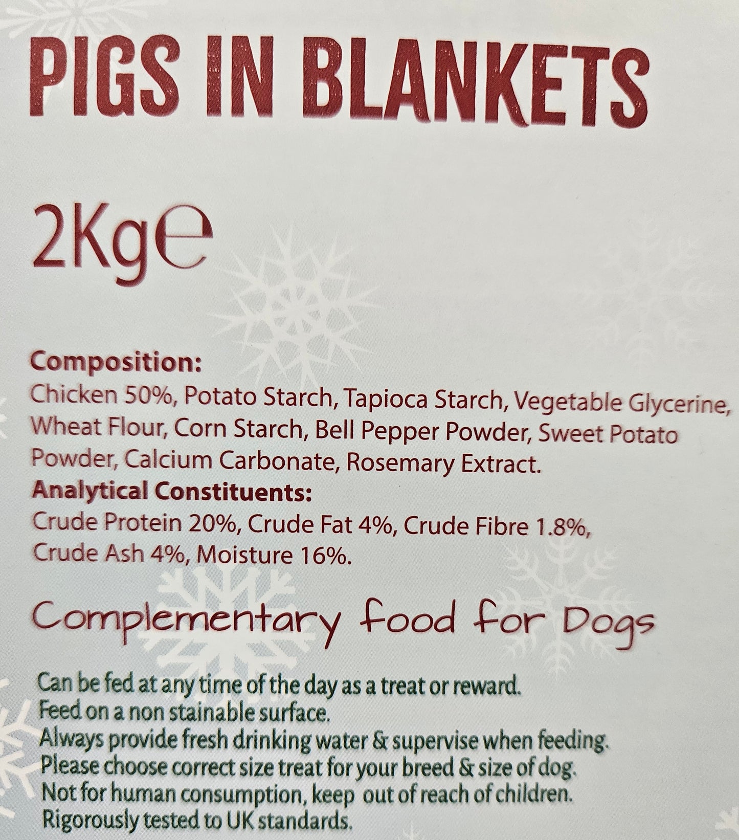 Pigs in Blankets 2KG