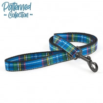 Tartan Lead Blue 1m x 19mm