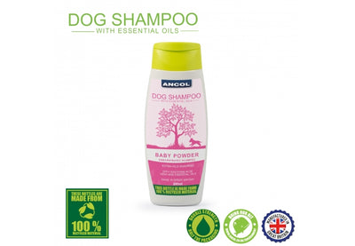 Ancol Baby Powder Scented Dog Shampoo 200ml