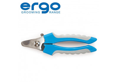 Ergo Nail Clipper With Guide Blue Large
