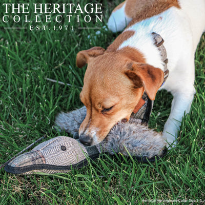 Heritage Tweed Duck Dog Toy