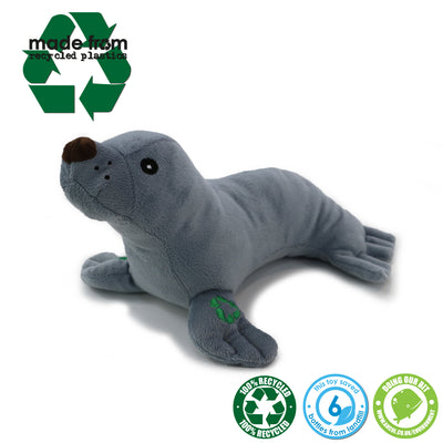 Seal Plush Dog Toy - Made From Recycled Materials