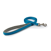 Ancol Soft-Touch Padded Nylon Lead Blue 1/2"