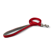 Ancol Soft-Touch Padded Nylon Lead Red 1"