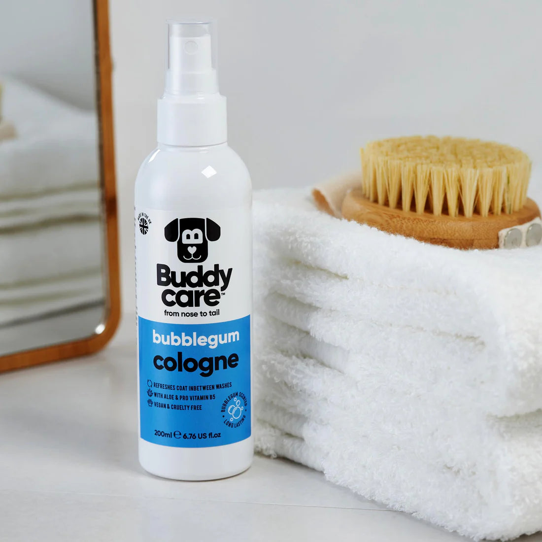 Buddy Care Dog Cologne - Bubblegum - 200ml / 6.76 fl oz