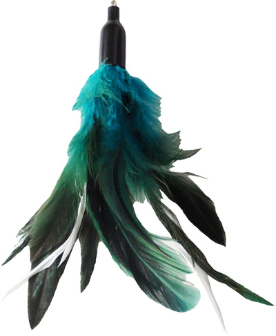 Colourful Feather Teaser Stick