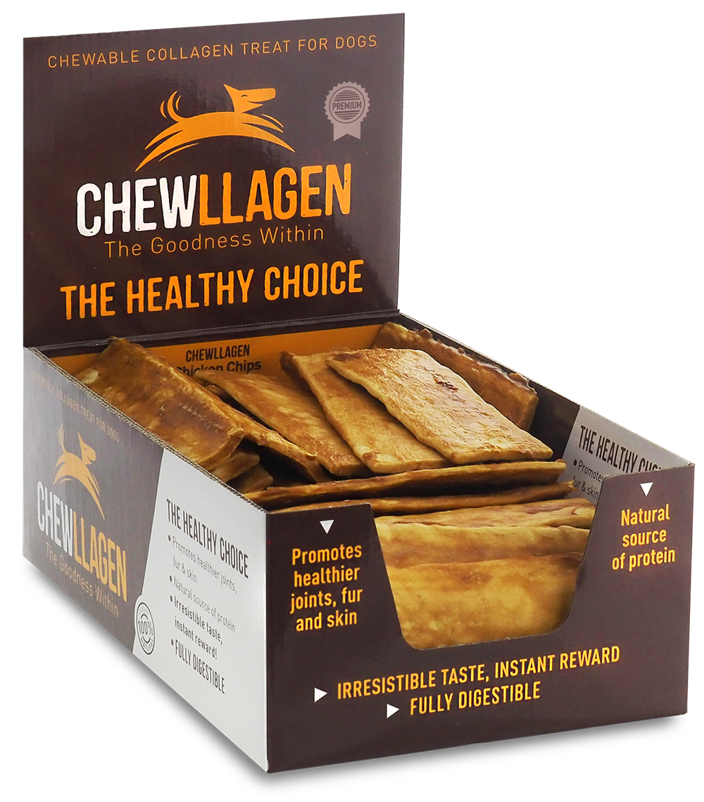 Chewllagen Chips 2x6" Chicken 50