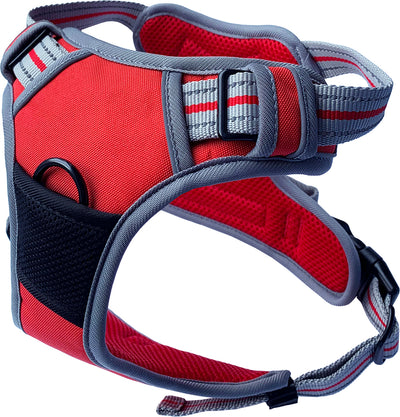 Large Sports Harness Red