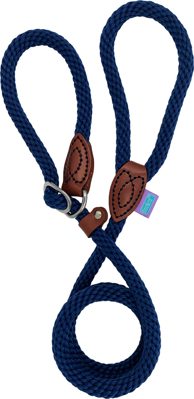 D&C Soft Rope Navy Slip Lead 8mm 60"