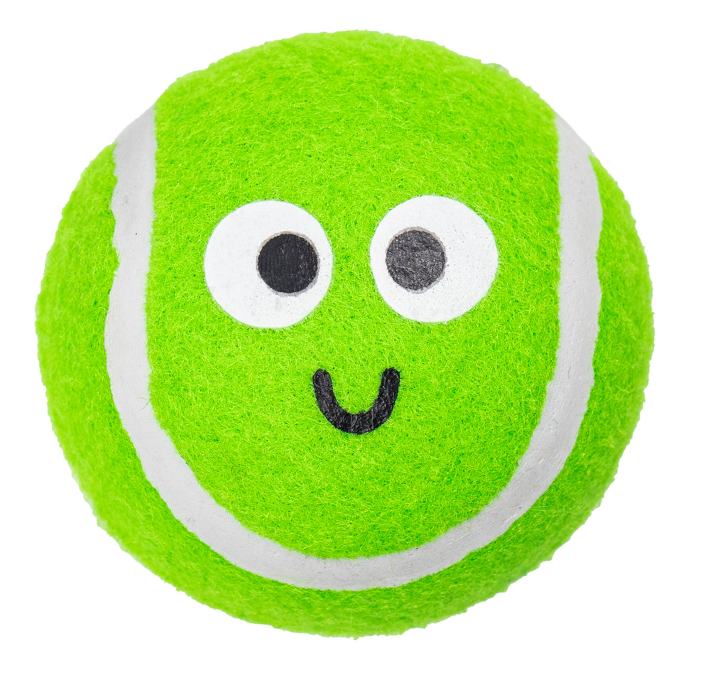 Smiley Sprouts Tennis Balls Pack of 3 – K9 Leathers