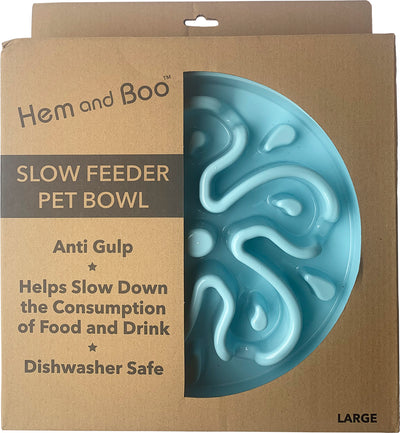 Slow Feeder Pet Bowl Large 10.75"