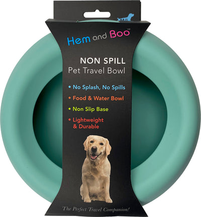 Silicon Non Spill Travel Bowl - Small/Medium