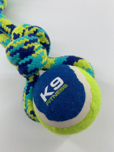 Tennis Ball 7cm on Rope Loop WIGIG