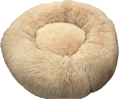 Super Fluffy Round Dog Bed 24"