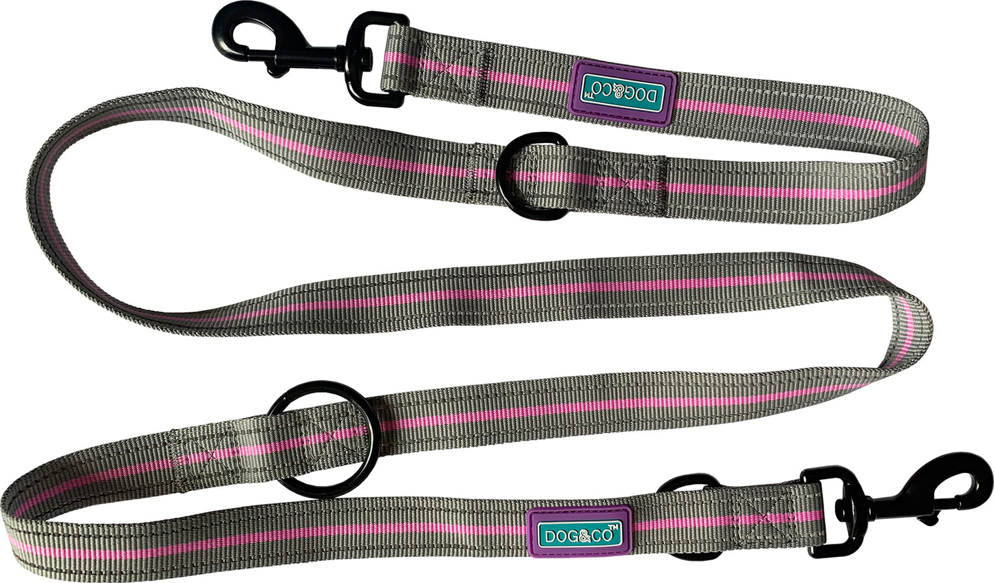 6-in-1 Sports Lead Pink 1" x 72"