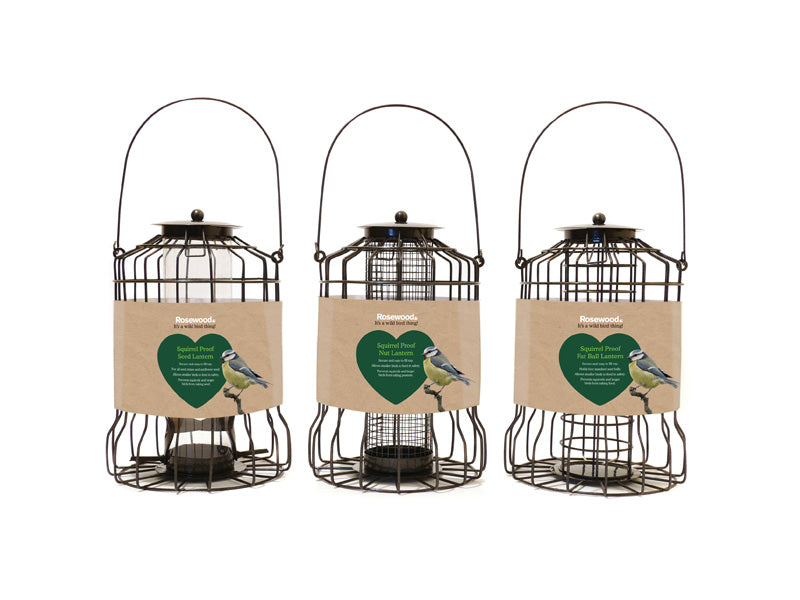 Squirrel Resistant Seed Lantern