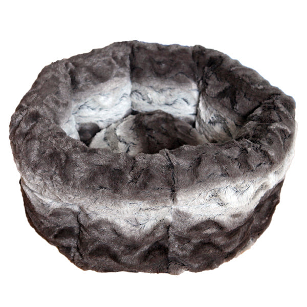 32" Grey & Cream Snuggle Bed